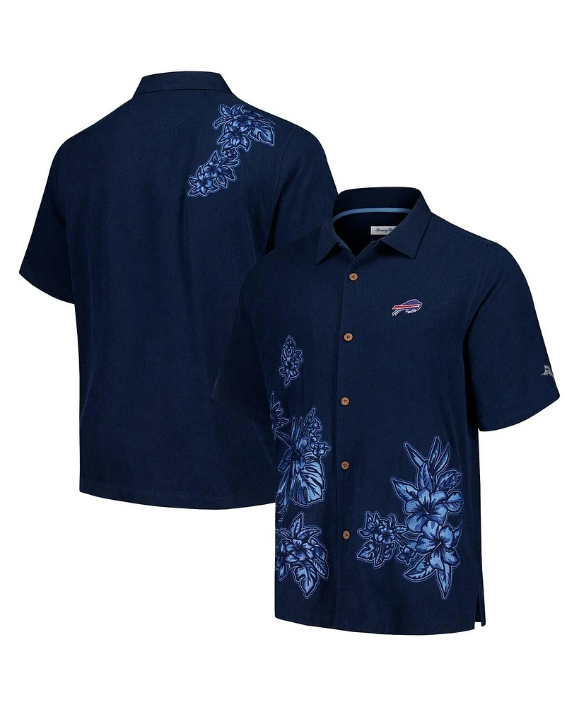 Tommy Bahama Men's Royal Buffalo Bills Hibiscus Camp Button-Up Shirt