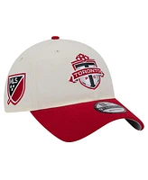 New Era Men's White Toronto Fc 2024 Kick Off Collection 9Twenty Adjustable Hat