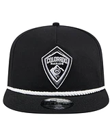 New Era Men's Black Colorado Rapids 2024 Kick Off Collection Golfer Snapback Hat