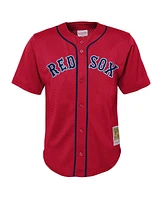 Mitchell Ness Preschool David Ortiz Red Boston Sox Cooperstown Collection Mesh Batting Practice Jersey