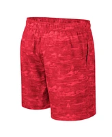 Colosseum Men's Scarlet Ohio State Buckeyes Ozark Swim Shorts