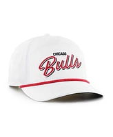 47 Brand Men's White Chicago Bulls Fairway Hitch brrr Adjustable Hat
