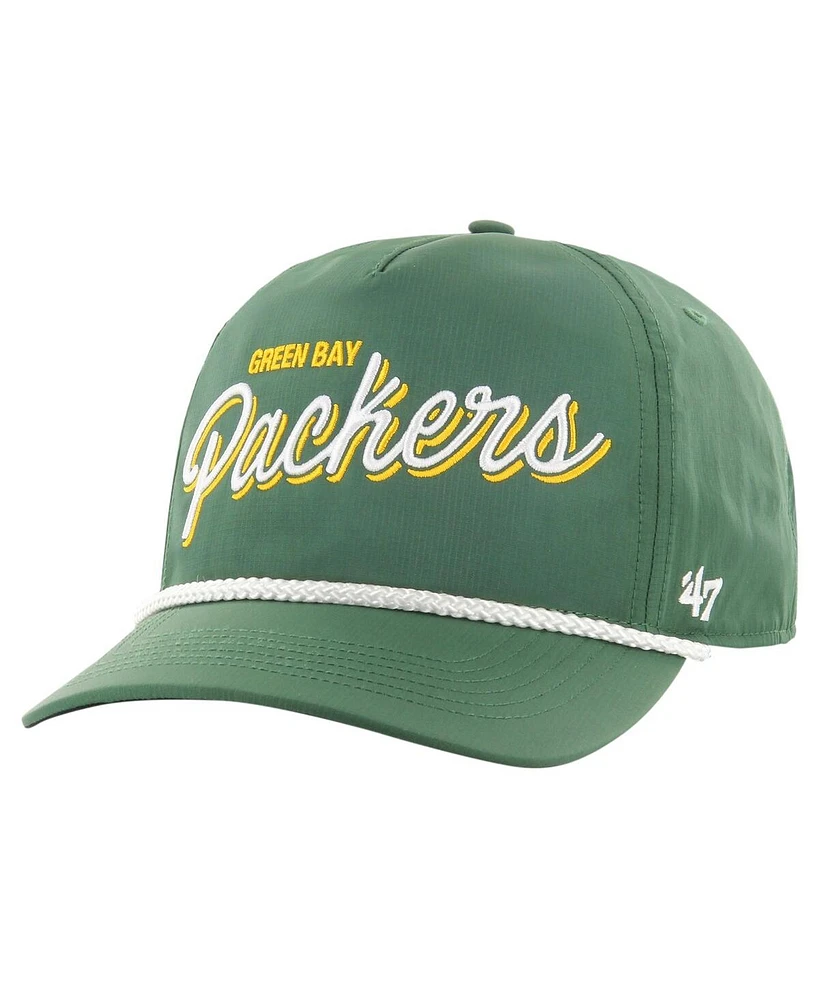 47 Brand Men's Green Green Bay Packers Fairway Hitch brrr Adjustable Hat