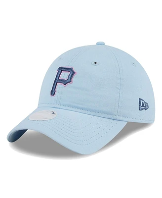 New Era Women's Pittsburgh Pirates Multi Light Blue 9Twenty Adjustable Hat