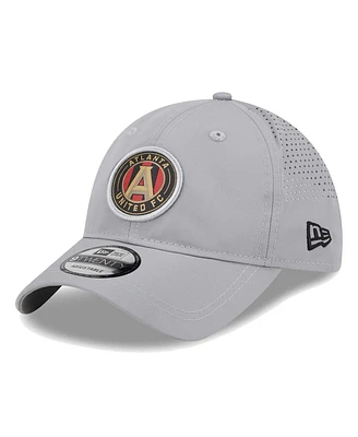 New Era Men's Gray Atlanta United Fc Active 9Twenty Adjustable Hat