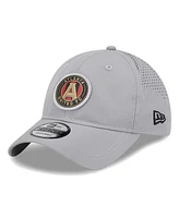 New Era Men's Gray Atlanta United Fc Active 9Twenty Adjustable Hat