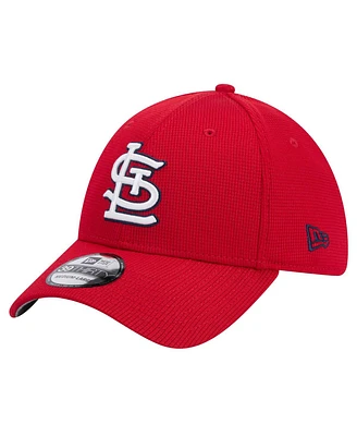 New Era Men's Red St. Louis Cardinals Active Pivot 39Thirty Flex Hat