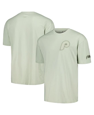 Pro Standard Men's Mint Philadelphia Phillies Neutral Cj Dropped Shoulders T-Shirt