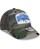 New Era Men's Camo Kansas City Royals Gameday 9forty Adjustable Hat