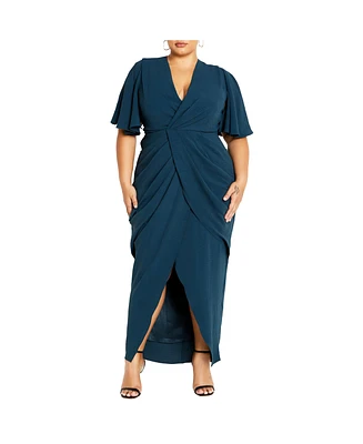 City Chic Plus Braelynn Maxi Dress