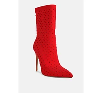 London Rag Cheugy Embellished Ankle Boots