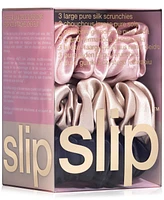 Slip 3-Pc. Pure Silk Large Scrunchies Set