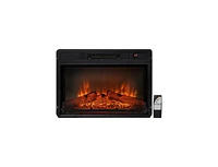 Slickblue Electric Fireplace Inserted with Adjustable Led Flame