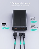 Aukey Pb-Y42 30W 20000mAh Portable Power Bank