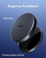 Aukey Lc-MC10 MagFusion Aura 15W Qi2 Certified Magnetic Fast Wireless Charger 3ft Usb C-c Cable Included