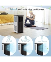 Slickblue Portable Air Conditioner with Cool Humidifier and Sleep Mode