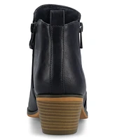 Journee Collection Women's Rebel Block Heel Bootie