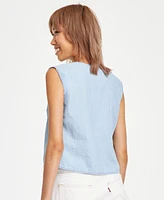 Levi's Women's Lorelai Cotton Sleeveless Shirt