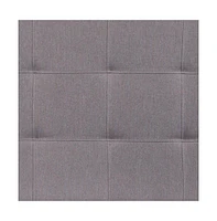 Quilted Tufted King Upholstered Headboard