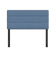 Merrick Lane Coppola Full Headboard With Tufted Upholstery And Powder Coated Metal Frame
