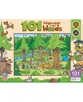 Masterpieces 101 Things to Spot in the Woods - 101 Piece Jigsaw Puzzle