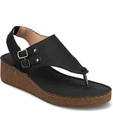 Journee Collection Women's Mckell Wedge Sandals