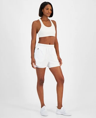 Id Ideology Women's 3-In-1 Layered Running Shorts, Created for Macy's