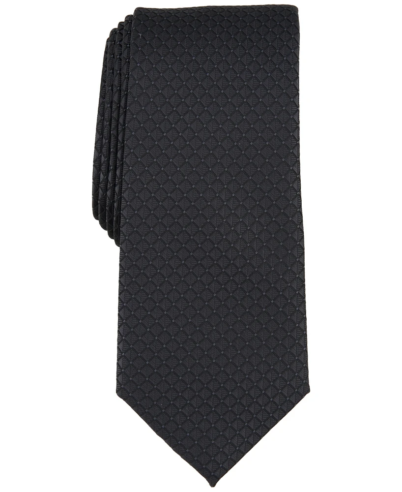 Alfani Men's Fendley Mini-Diamond Tie, Created for Macy's