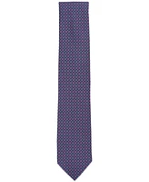 Club Room Men's Classic Floral Medallion Neat Tie, Created for Macy's