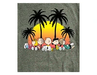 Hybrid Apparel Peanuts Summer Mens Short Sleeve Tee