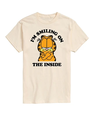 Hybrid Apparel Garfield Smiling Mens Short Sleeve Tee