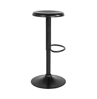 Audrey Retro Style Height Adjustable Barstool With Footrest