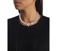 Calvin Klein Stainless Steel Snake Chain 15-3/4" Collar Necklace