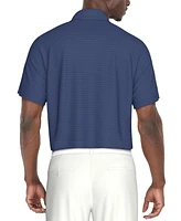 Pga Tour Men's Short Sleeve Textured Performance Polo Shirt