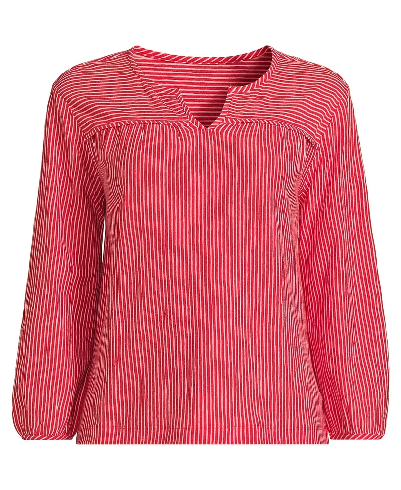 Lands' End Women's Slub Top