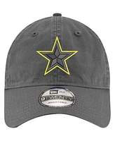 New Era Men's Graphite Dallas Cowboys Volt 9Twenty Adjustable Hat