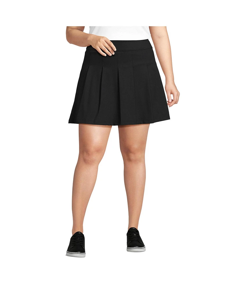 Lands' End Plus Active High Impact Rise Skort