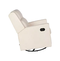 Dara 3-In-1 Traditional Manual Recliner Rocker Swivel Glider Chair