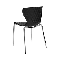 Contemporary Design Accent Dining Plastic Stack Chair