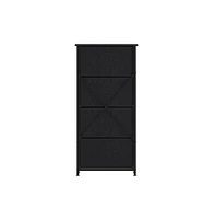 Marley 4 Drawer Storage Dresser With Cast Iron Frame