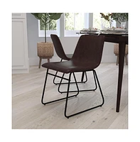 Carrollton 18 Inch Bucket Seat Dining Chairs