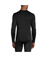 Lands' End Men's Silk Long Underwear Crew Neck