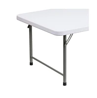 Emma+Oliver 4.93-Foot Kid'S Plastic Folding Activity Table - Play Table