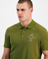 A|X Armani Exchange Men's Logo Polo Shirt, Created for Macy's