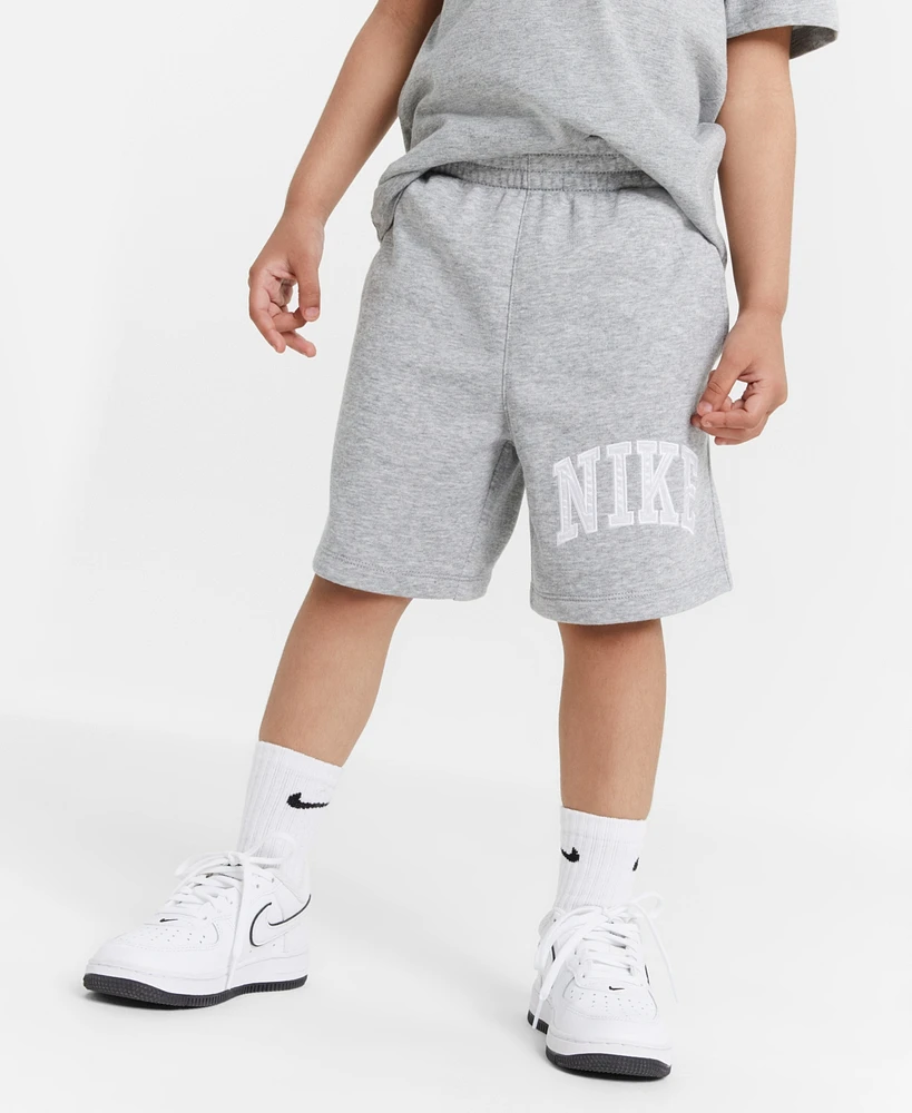 Nike Sportswear Club Little Kids Applique Logo Shorts