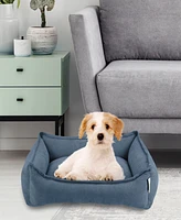 Arlee Home Fashions Crescent Lounger Memory Foam Pet Bed