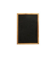 Bellamy 12" x 17" Wood Letter Board Set With Felt Facing