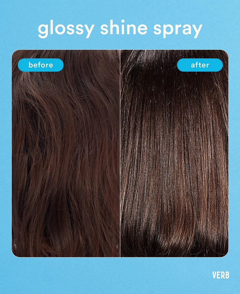 Verb Glossy Shine Spray With Heat Protection, 6.5 oz.