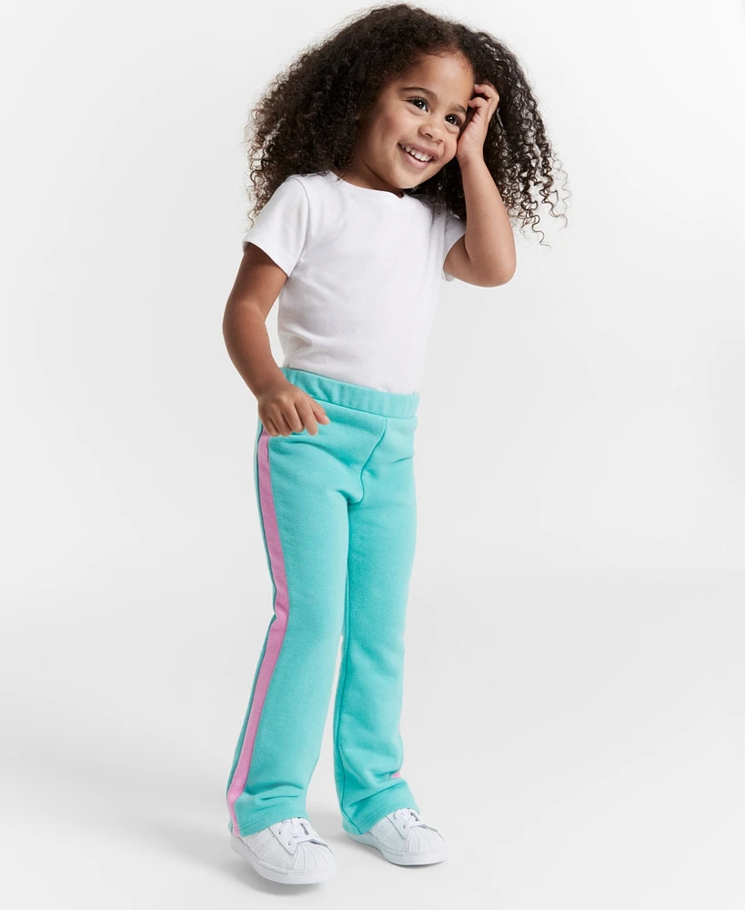 Epic Threads Toddler Girls Side-Striped Flare Pants, Created for Macy's