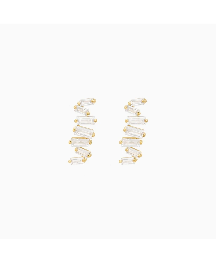 Bearfruit Jewelry Zig Zag Stud Earrings